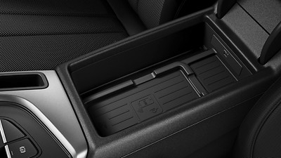 Audi phone box con carga por inducción