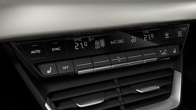 3-zone deluxe climate control 