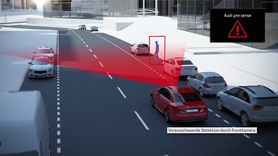 Audi 前方預警式安全防護系統