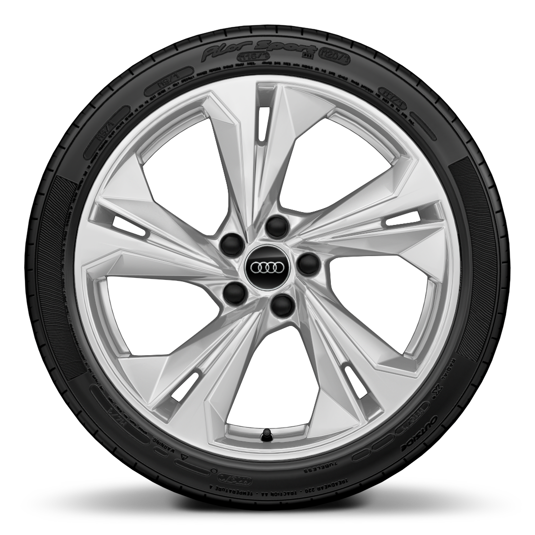 Wheels, 5-double-spoke style (S style), 8.0J x 19, 235/35 R19 tires