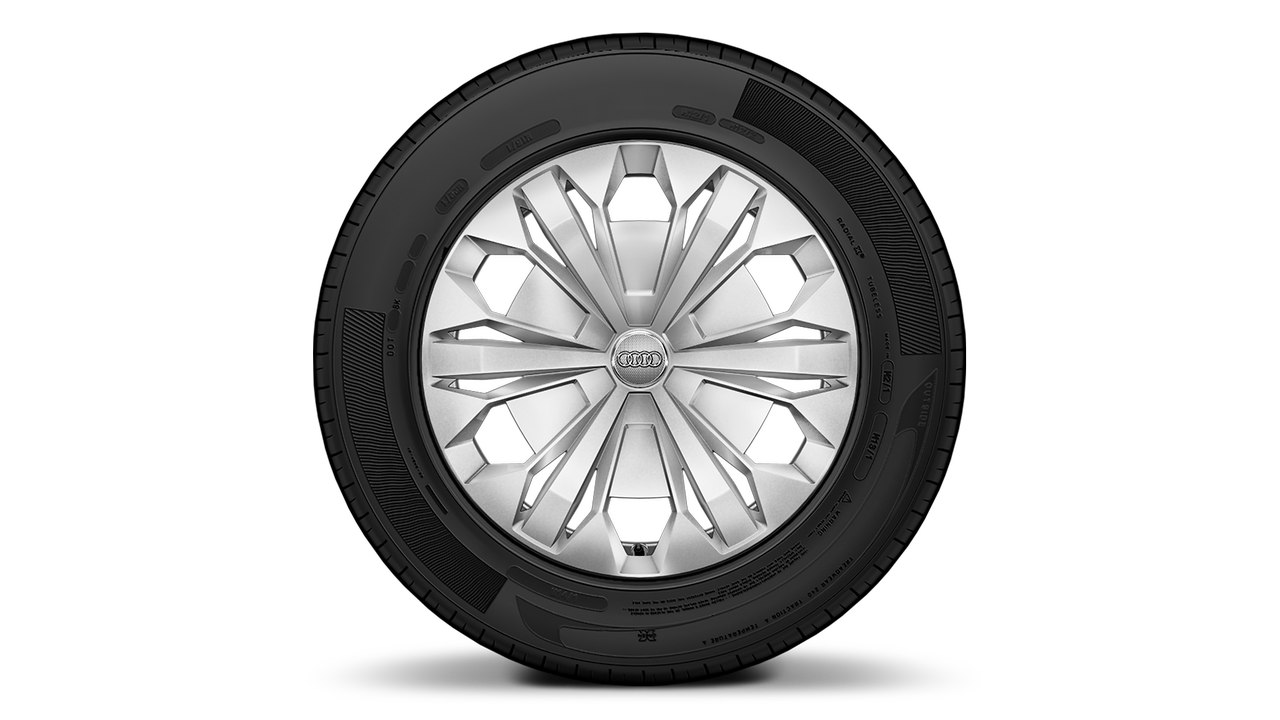 Rodas de inverno de a&ccedil;o com calotas integrais, 6,5J x 17 com pneus 215/65 R17