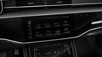 MMI Navigation plus with MMI touch response