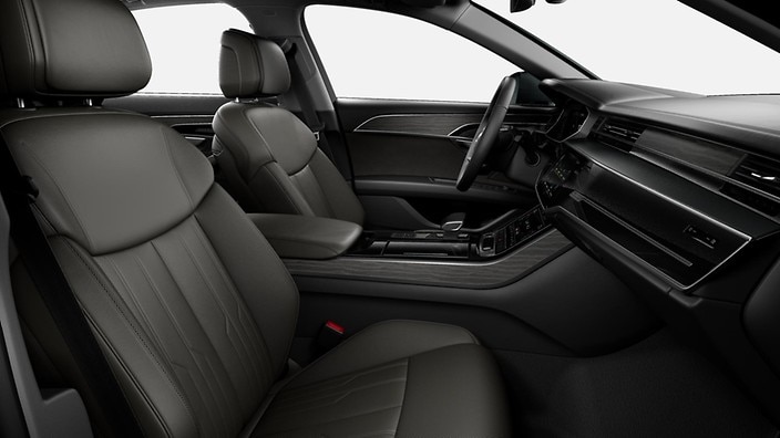 Seat ventilation and massage feature in front and rear