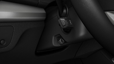 Power adjustable steering column