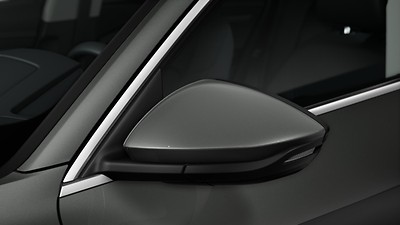 Exterior mirrors in bodycolour finish