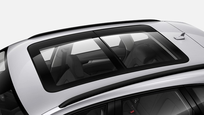 Power panoramic sunroof