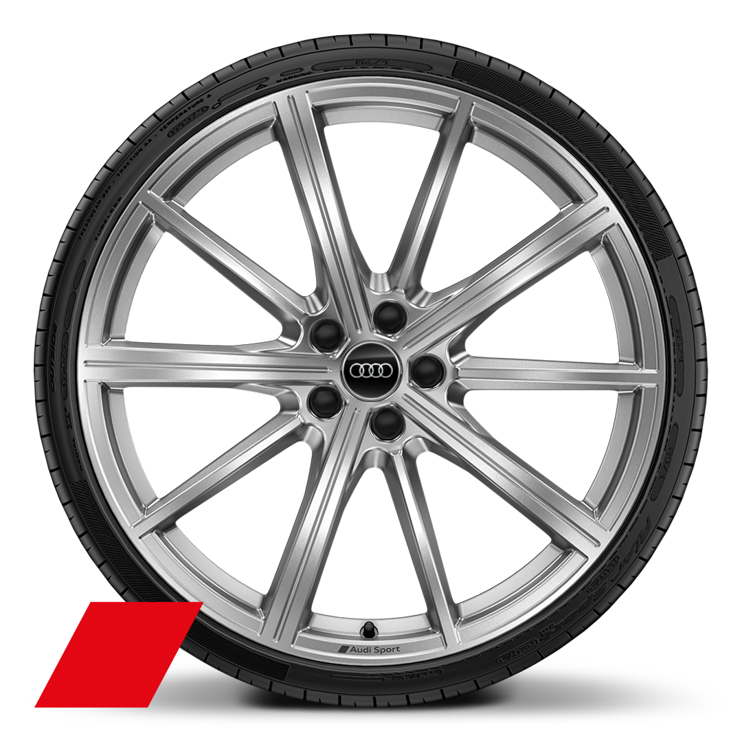 21" 10-spoke dynamic RS design wheels