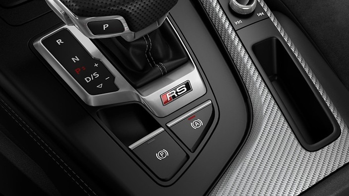 Black Audi rings and badges