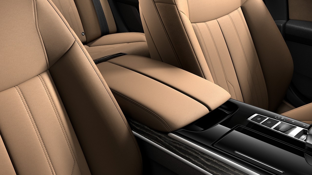 Descansa-bra&ccedil;o central conforto na frente