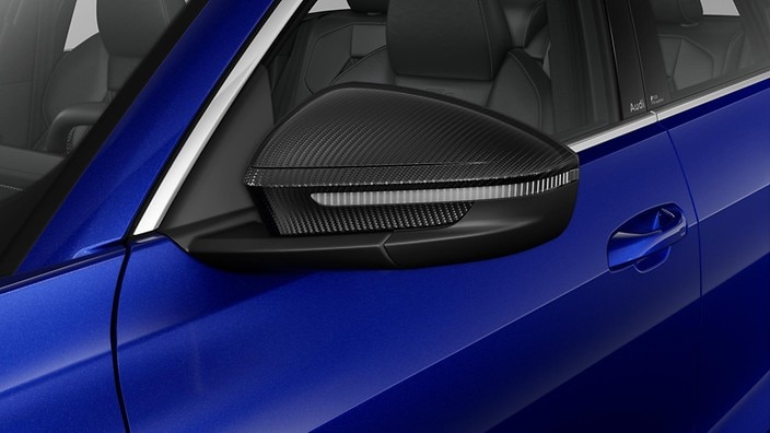 Carbon fibre mirror covers