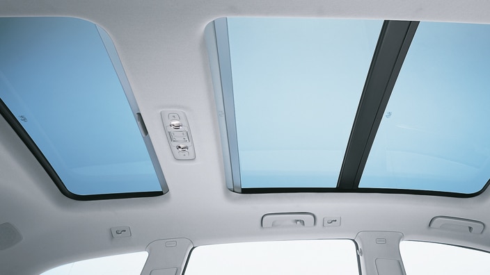 Panoramic sunroof
