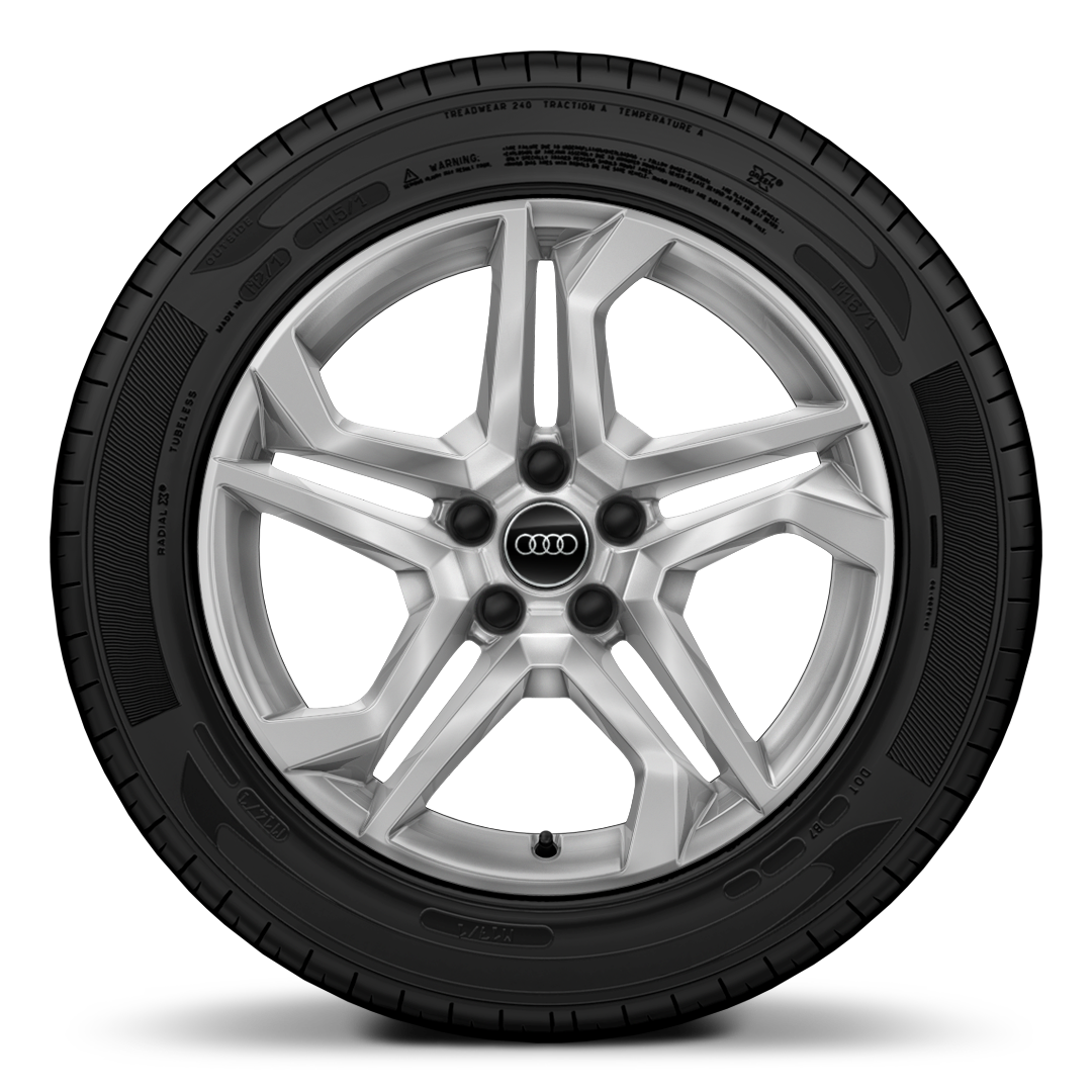 18” x 8.0J ‘5-twin spoke dynamic&apos;  alloy wheels with 235/60 R18 tyres