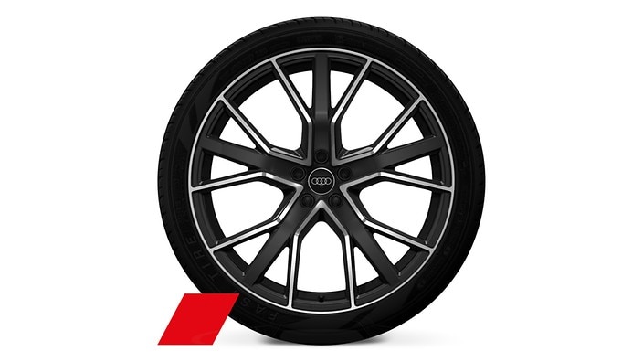 22” 5V spoke star design wheels