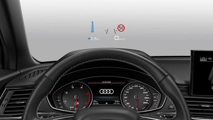 Audi head-up display