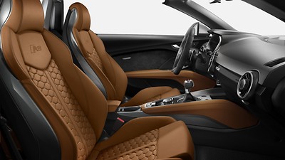 Designpaket cognacbraun-granitgrau Audi exclusive