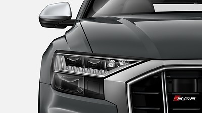 Proiettori a LED Audi Matrix HD con indicatori di direzione dinamici e luci animate