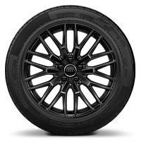 19&quot; x 8.5J &apos;10-Y-spoke&apos; design, black diamond cut alloy wheels with 255/40 R19 tyres