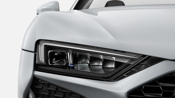 LED headlights with Audi laser light