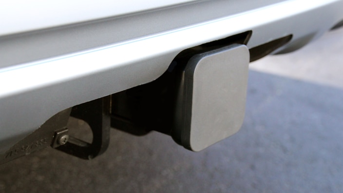 Towing package with 7-pin adaptor