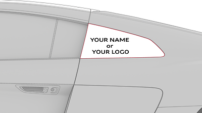 Personalisierung des Sideblades oben Audi exclusive