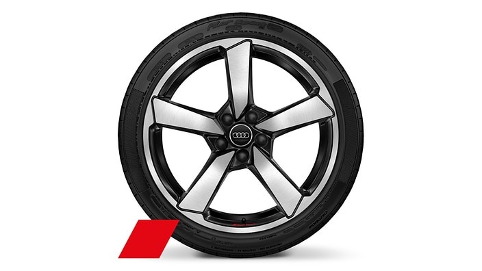 19" 5-arm cutter design wheels