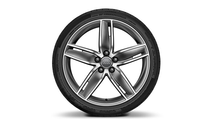 19" 5-arm-wing design wheels