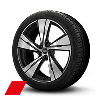 21" 5-arm-split design wheels, bicolor finish