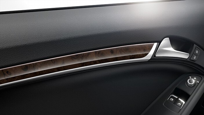 Dark Brown Walnut Wood inlay