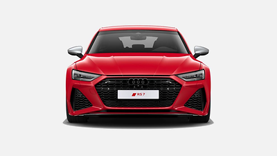 Audi-logo en kentekens in glanzend zwart