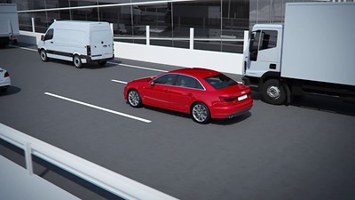 Πακέτο συστημάτων υποβοήθησης Tour με Audi active lane assist