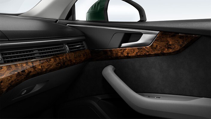 Dark Brown Walnut Wood inlays