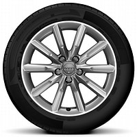 17” x 7J ‘10-spoke’ design alloy wheels  with 235/55 R17 tyres