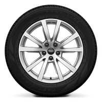 Jantes, style à 5 branches en V, 8,0J x 18, pneus 235/55 R18
