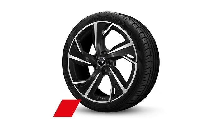 21" 5-arm dynamic design wheel