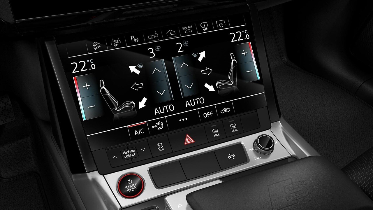 Ar-condicionado automático de 4 zonas