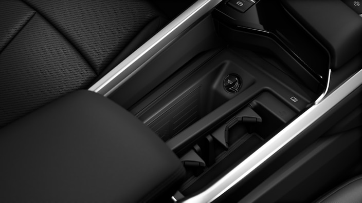 Audi phonebox with wireless charging and signal booster