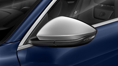 S專屬鋁合金塗裝車外後視鏡蓋