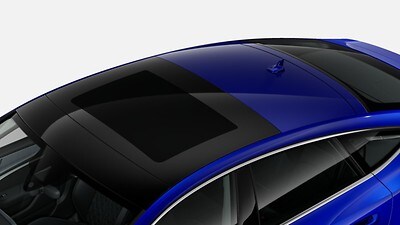 Panoramic glass sunroof