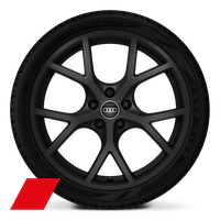 19" - Jantes, 5 branches en Y, noir mat, 9,0J|8,0Jx19, pneus 265/30|245/35 R19