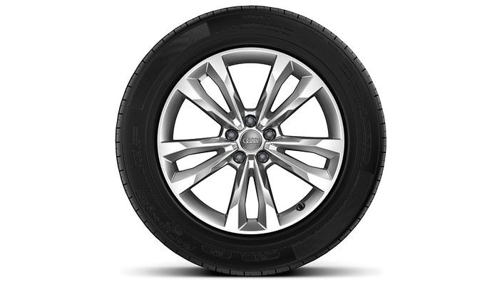 19" 5-V-spoke design wheels