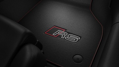 Tapis de sol avec lettrage RS Audi exclusive