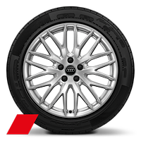 Letmetalfælge, 10-eget Y-design, 8,0Jx19, 235/40 R19-dæk, Audi Sport GmbH