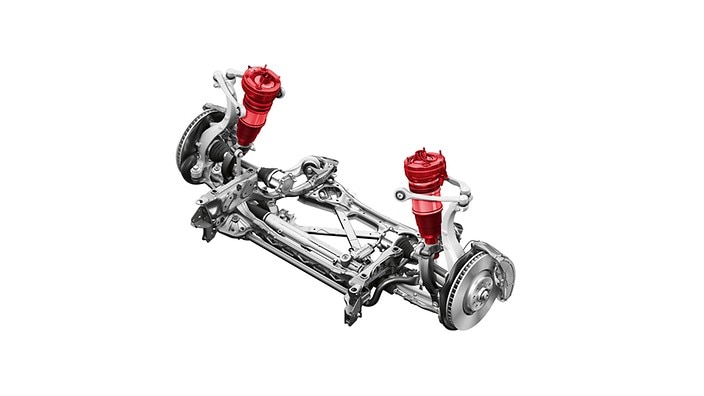 Adaptive air suspension