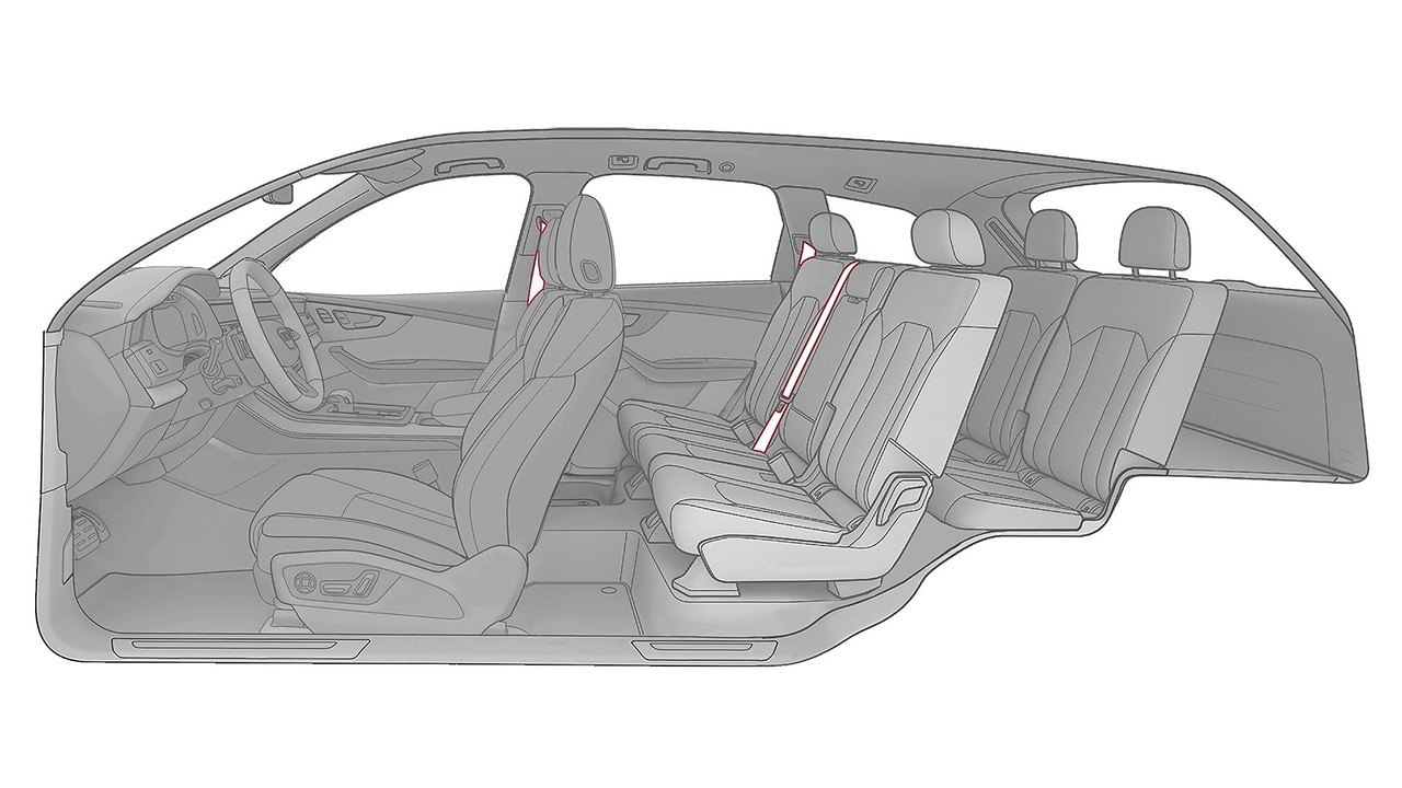 アウディ AUDIQ7 ダッシュボード エアアウトレット Front Dash Left Right Heater AC Air Vent Outlet Grill Panel For