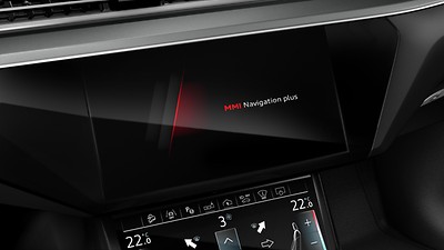 Système de navigation MMI Audi avec fonction touch response