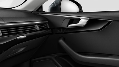 Insertos interiores en Negro Brillante de Audi exclusive