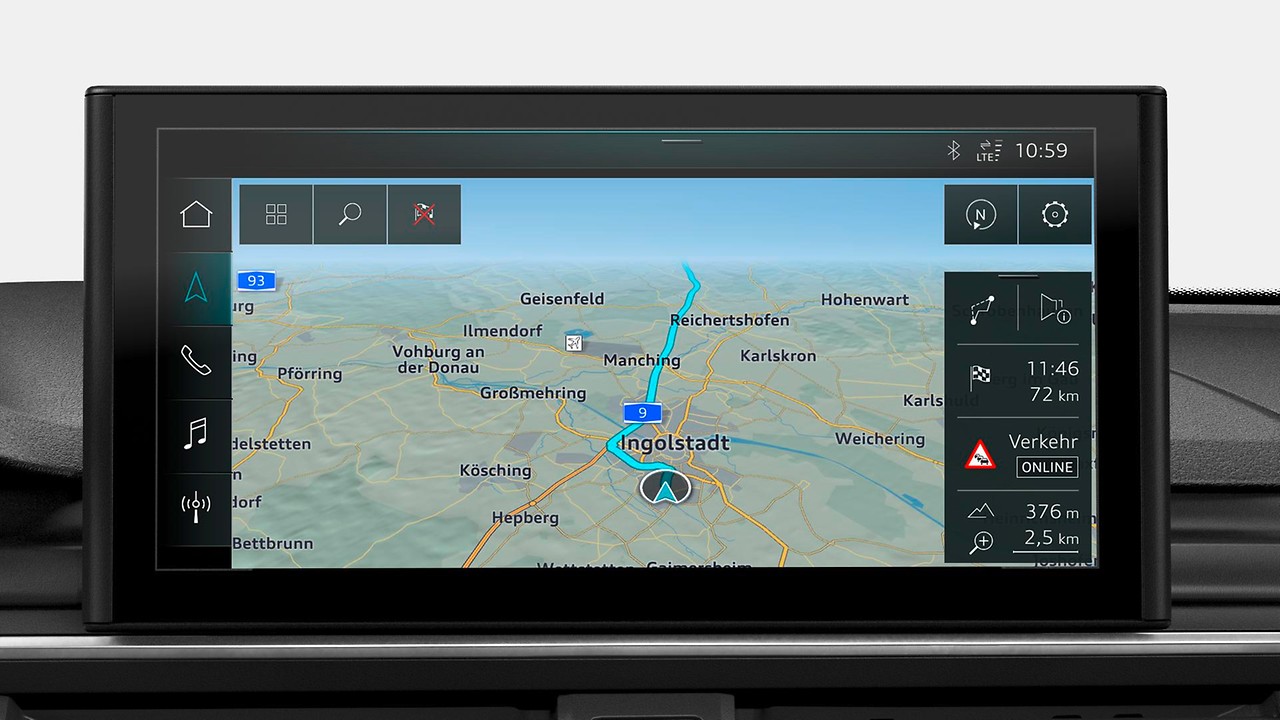 MMI Navigation Plus with MMI Touch