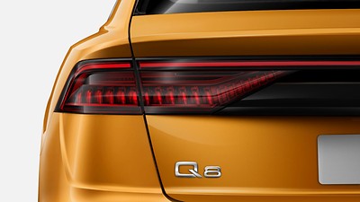 LED rear lights with dynamic light configuration and dynamic indicators