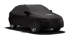 Car cover (indoor), with Audi rings