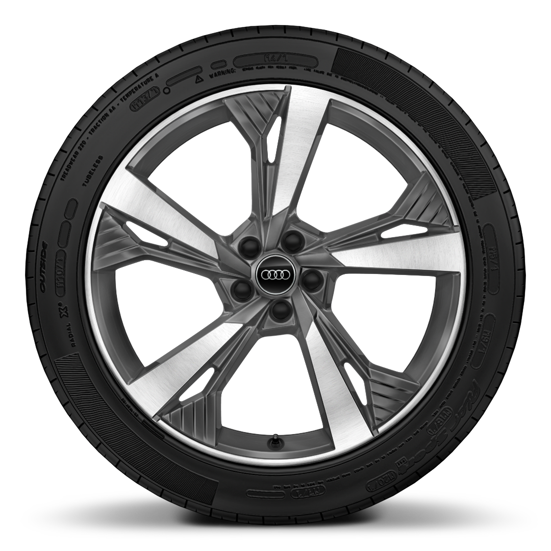 21&quot; x 10.5J &apos;5-arm&apos; S design alloy wheels with 285/40 R 21 tyres
